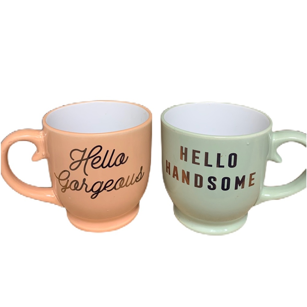 These beautiful his and hers mugs for couples